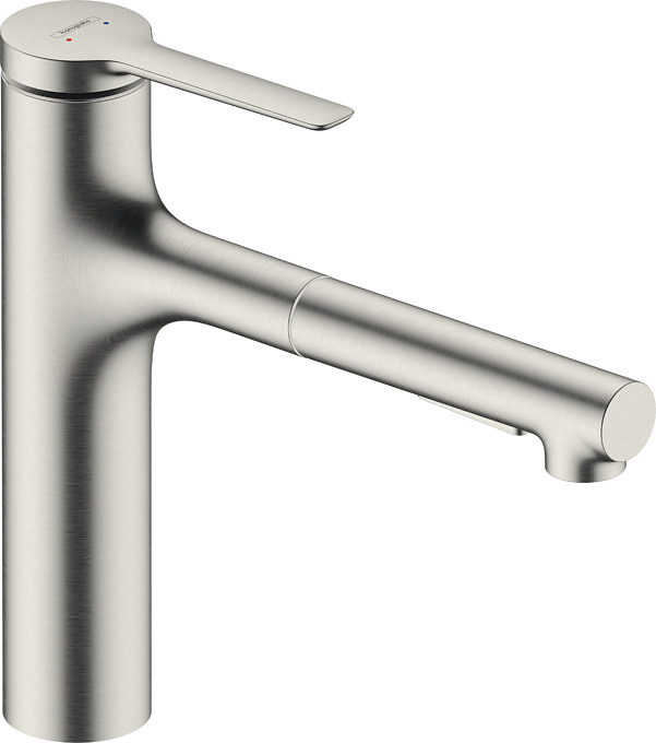 Смеситель для кухни с вытяжным изливом Hansgrohe Zesis M33 74801800