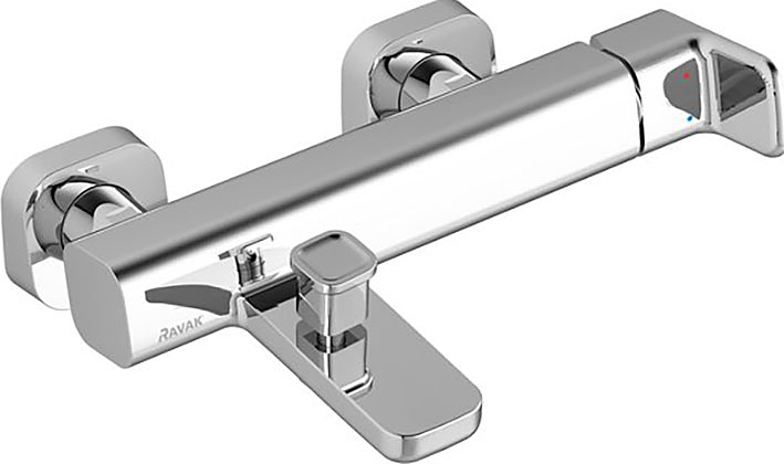 Смеситель для ванны и душа настенный Ravak 10° TD 022.00 /150