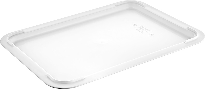 Крышка для контейнера для теста Gastroplast GPHLPE-02 30х40 см h=2,5 см (полиэтилен) белая
