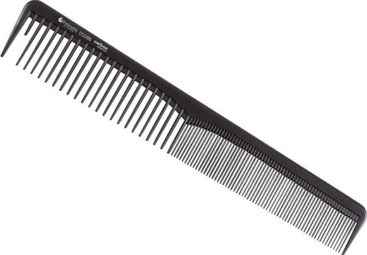 Расческа Hairway Carbon Advanced 05088 комбинированная, 180 мм