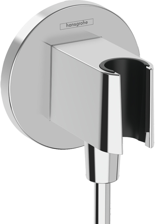 Шланговое подсоединение Hansgrohe HG Fixfit S 26888000 с держателем душа, хром