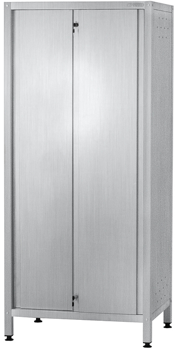 Шкаф кухонный Mecon Profi Inox ШЗКп 1200х600х1800 мм двери-купе, 2 полки