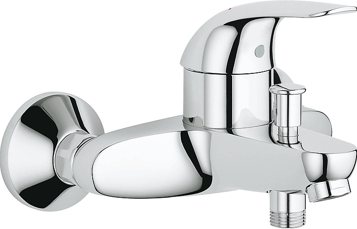 Смеситель для ванны и душа настенный Grohe Euroeco 32743000