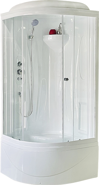 Душевая кабина Royal Bath RB90BK1-T 90х90 см