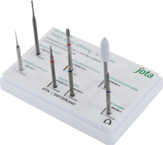 Набор боров для полировки металлических сплавов Jota Green State Refining Kit