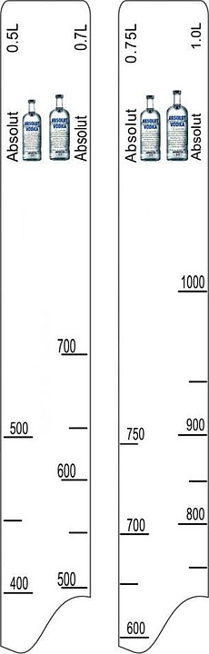 Барная линейка P.L. Proff Cuisine Absolut (0,5/0,7/0,75/1 л)