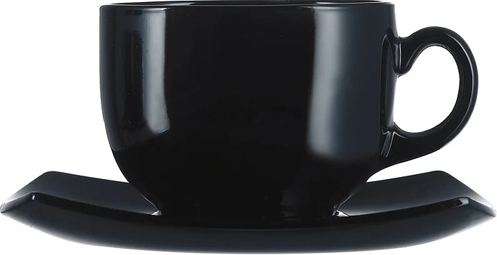 Чайная пара Arcoroc Delice Black C3114 160 мл