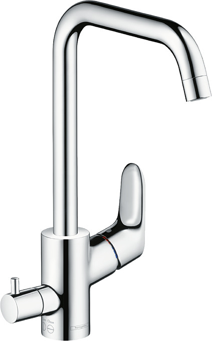 Смеситель для кухни Hansgrohe Focus M41 31823000 с запорным вентилем