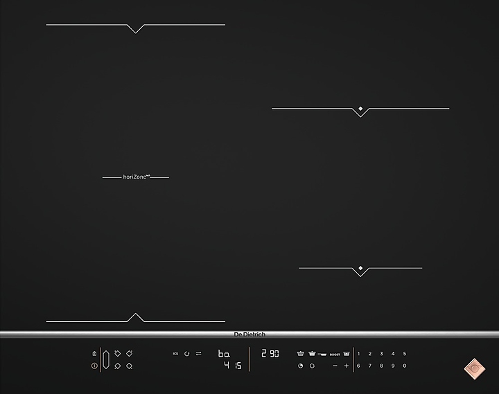 Варочная панель De Dietrich DPI7652B black
