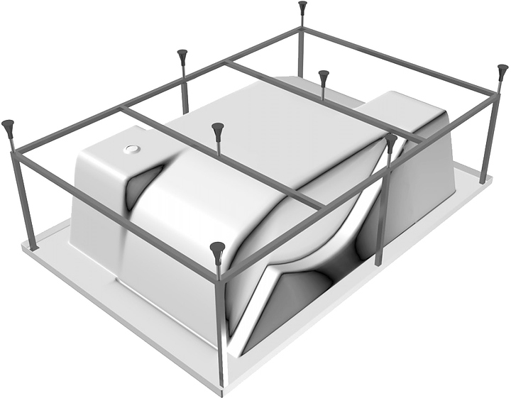 Каркас VAYER Kasandra 195х135 см