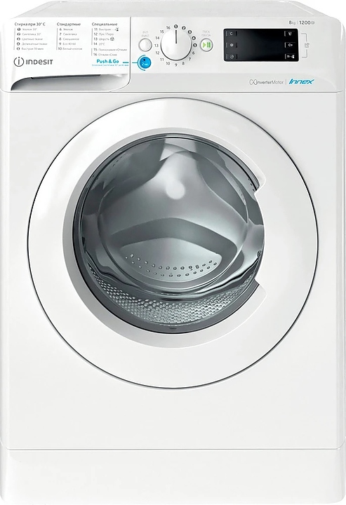 Стиральная машина Indesit BWE 81282 L белая