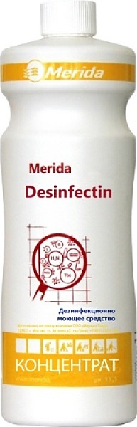 Средство моюще-дезинфицирующее Merida DESINFECTIN NMD101, 1 л