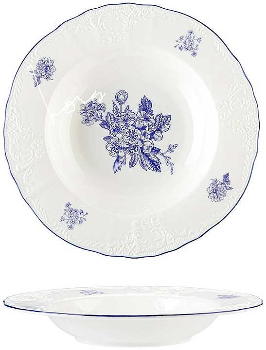 Тарелка P.L. Proff Cuisine Sea Flower [6] NY-YQA4767B-BP-9X6 d 23,5 см