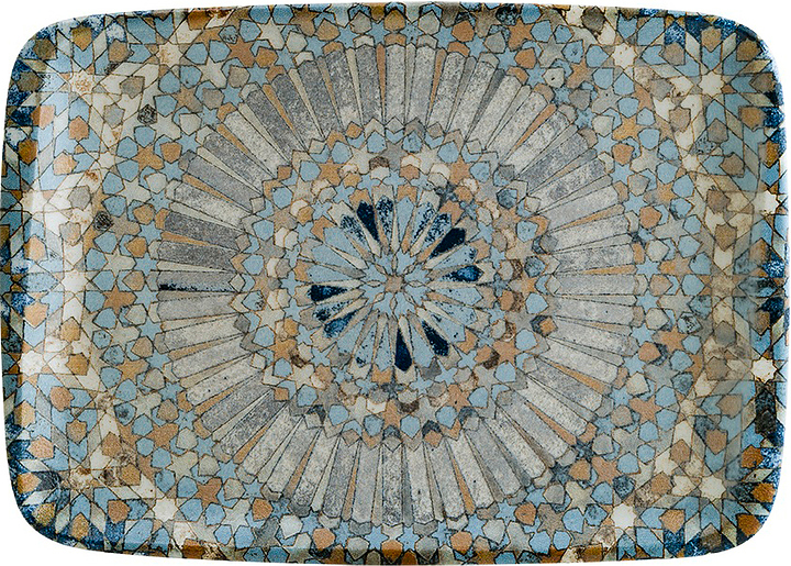 Блюдо прямоугольное Bonna Mosaic S-MT-LUCMZMOV26DT 23x16 см (фарфор) прямоугольное