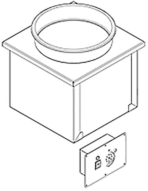 Мармит тепловой BSV-inox HS 11 Drop-in