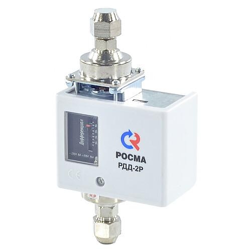 Реле давления Росма РДД-2Р 0.5-2бар G1/4" 220В 110C