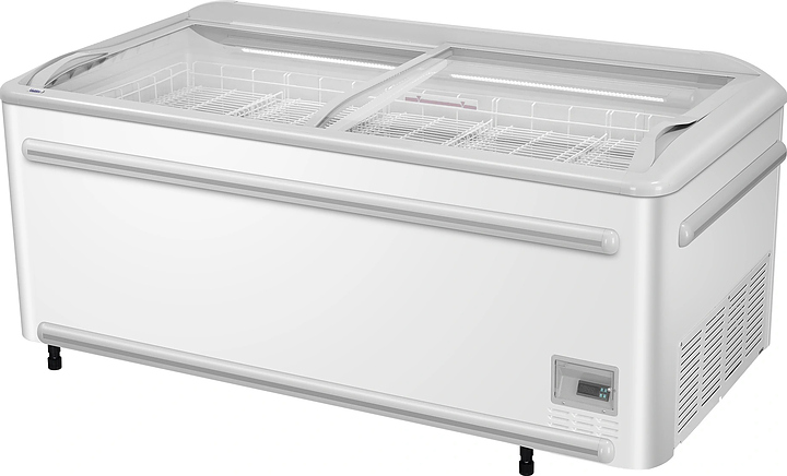 Ларь-бонета торцевая Haier GTE1850W белая