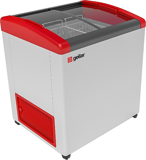 Ларь морозильный Frostor GELLAR FG 250 E красный (R290)