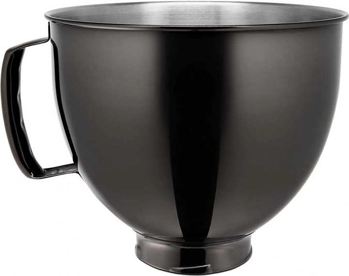 Чаша для миксера KitchenAid 5KSM5SSBRB 4,8 л (нерж. сталь с PVD покрытием) сияющая черная