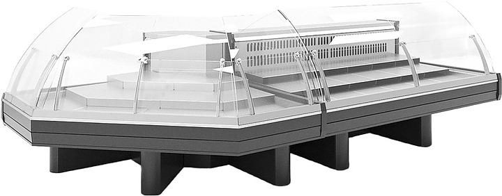 Витрина тепловая Lida Vision-2 T (3600х1270х1200 мм)