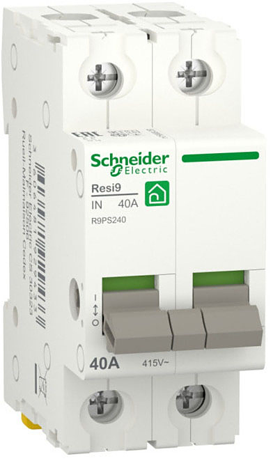 Выключатель нагрузки Schneider Electric RESI9 40А 2P
