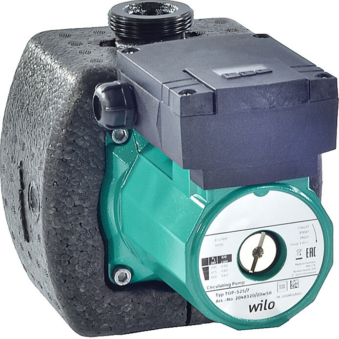 Насос циркуляционный с мокрым ротором Wilo TOP-S 25/10 DM PN6/10 3Х400/230В/50 ГЦ 2165521