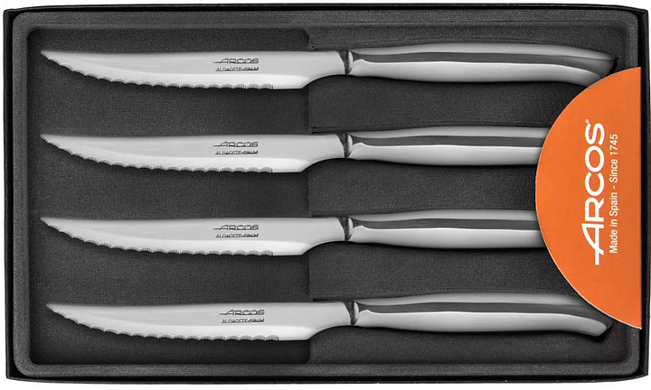 Набор столовых ножей для стейка Arcos Steak Knives 3784 4 шт.