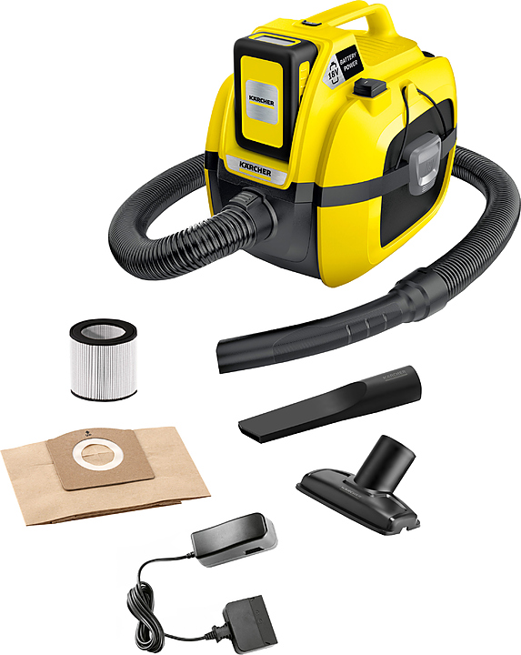 Пылесос хозяйственный Karcher WD 1 COMPACT BATTERY SET