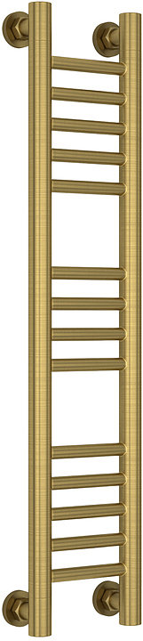 Полотенцесушитель водяной Сунержа Богема+ 80x15 см состаренная латунь