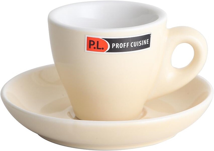 Кофейная пара P.L. Proff Cuisine Barista 81223986 80 мл, бежевая