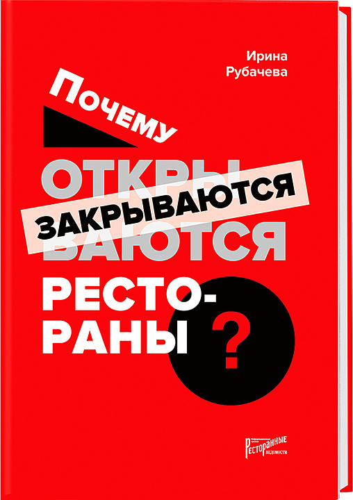 Ирина Рубачева. Ресторанные Ведомости Почему открываются / закрываются рестораны