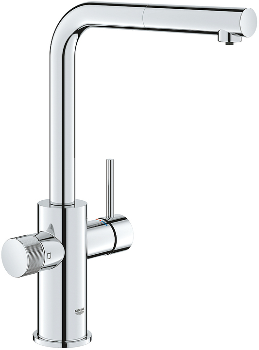 Смеситель для кухни Grohe Blue Pure Minta 30590000 с функцией фильтрации воды, хром