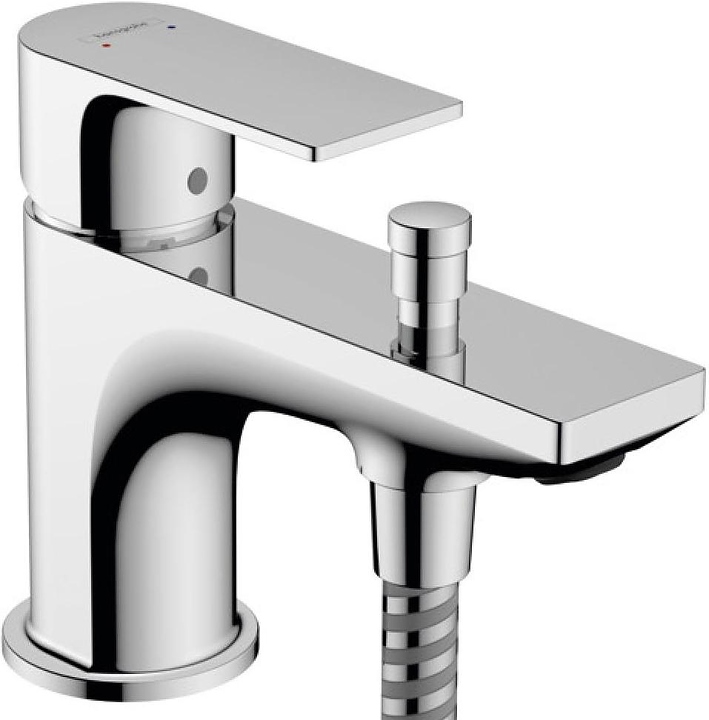 Смеситель для ванны с душем Hansgrohe HG Rebris E 72437000 на борт ванны, хром