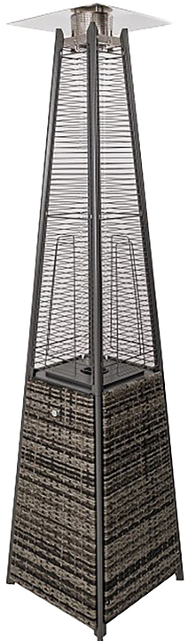 Обогреватель уличный Stalleh Pyramid x4 Rattan Grey