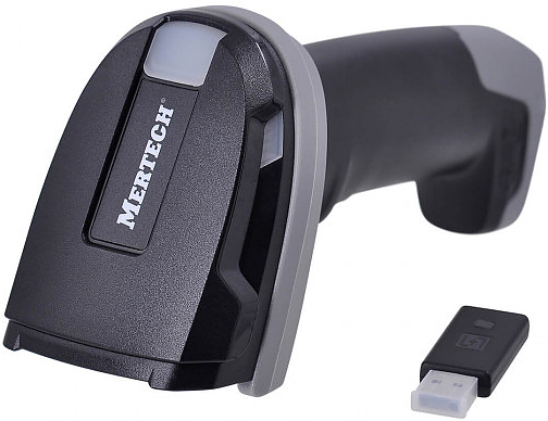 Сканер штрих-кода Mertech CL-2410 BLE Dongle P2D USB Black