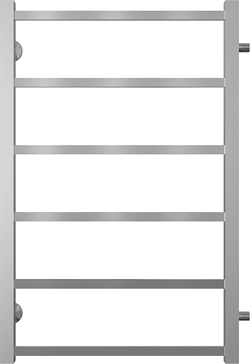 Полотенцесушитель Terminus Вега П6 50x80,6 см, матовая сталь