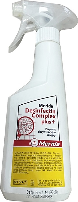 Средство моюще-дезинфицирующее Merida DESINFECTIN NMD001, 0.5 л