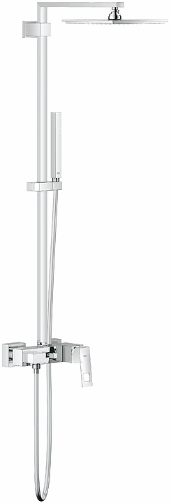 Душевая система со смесителем Grohe Euphoria Cube 230 23147001 хром