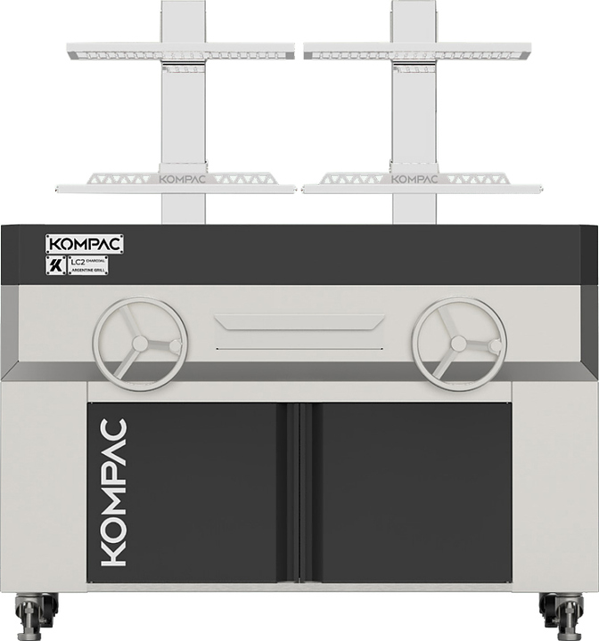 Гриль аргентинский двойной Kompac NS-132Dual
