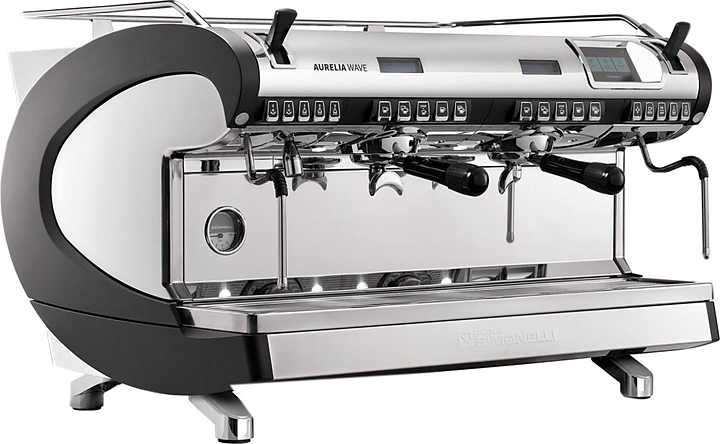 Кофемашина Nuova Simonelli Aurelia WAVE T3 2 Gr 380 В black с системой самоочистки Auto-purge