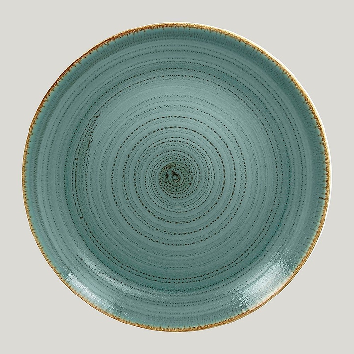 Тарелка круглая плоская RAK Porcelain Twirl Lagoon TWNNPR29LA