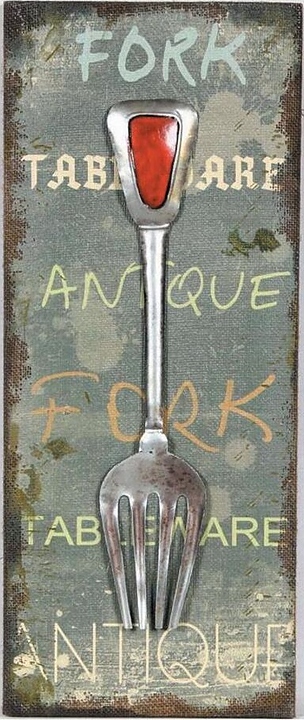 Картина P.L. Proff Cuisine FH83-13246 "Fork" 60х25х4,5 см