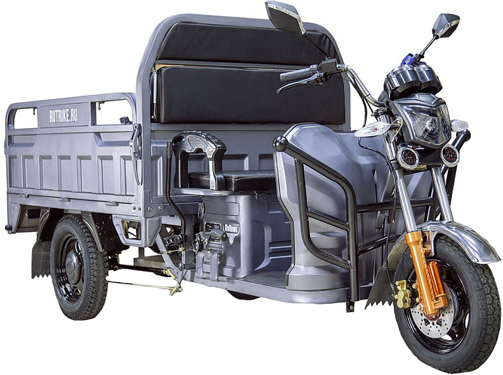 Электроцикл грузовой Rutrike Дукат 1500 черный матовый