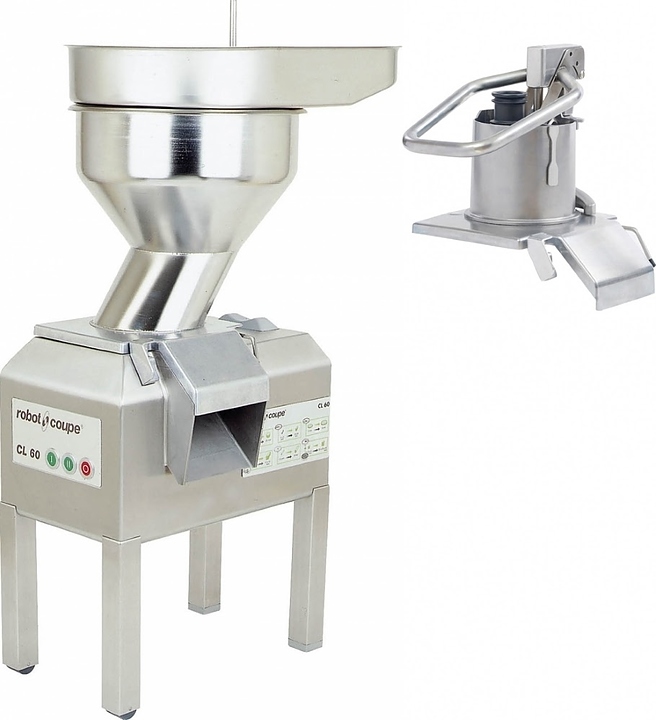 Овощерезка Robot Coupe CL60 2 воронки (2325F) нерж. сталь