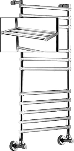 Полотенцесушитель водяной Margaroli Sole 464-11 с полкой, хром