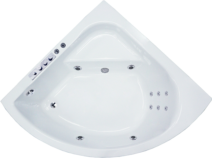 Ванна гидромассажная Royal Bath ROJO COMFORT RB375201CO 150х150х65 см, акрил