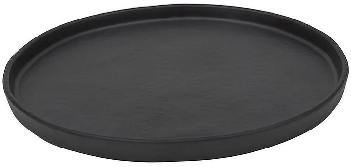 Тарелка с бортом P.L. Proff Cuisine Black Finish 81222114 20,8 см, меламин