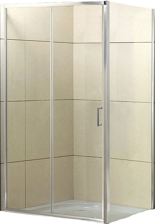 Уголок душевой BelBagno UNO-AH-1-120/90-C-Cr 120x90x185 см, прозрачное стекло