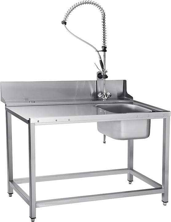 Стол предмоечный Abat СПМП-7-4 с душирующим устройством