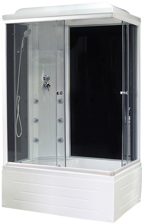 Душевая кабина с гидромассажем Royal Bath RB8100BP3-BT-L левая 100х80 см